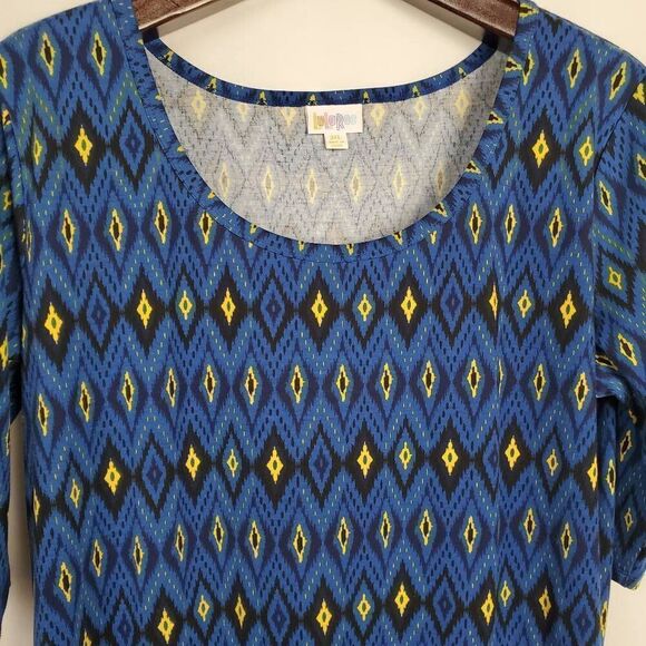 LulaRoe Size 3XL Pattern SS Dress - Picture 3 of 7